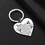Mum Mothers Day I Love You Thank You Keyring 33mm
