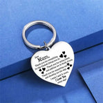 Mum Mothers Day I Love You Thank You Keyring 33mm